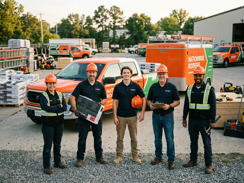 Natiowide Roofers - roof installation in Inman near me